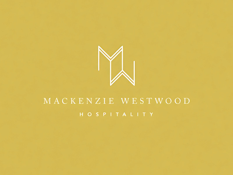 MW Hospitality logo deisgn by Cojo Moxon Design.
