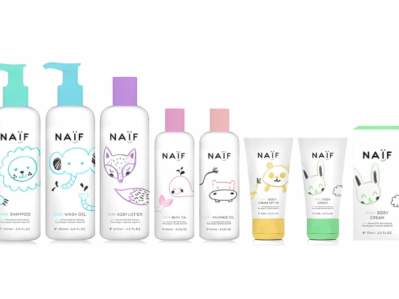 NAÏF packaging design by Supersmak Design Studio.