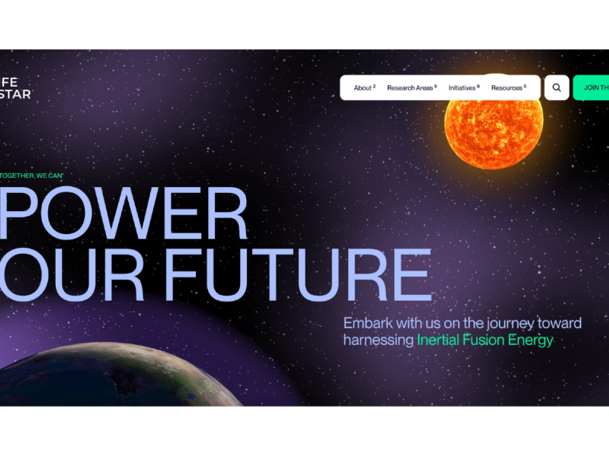 IFE-STAR Website Design