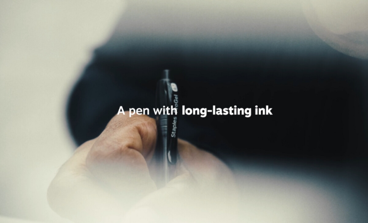 Staples ProGel Pen (slide 2)