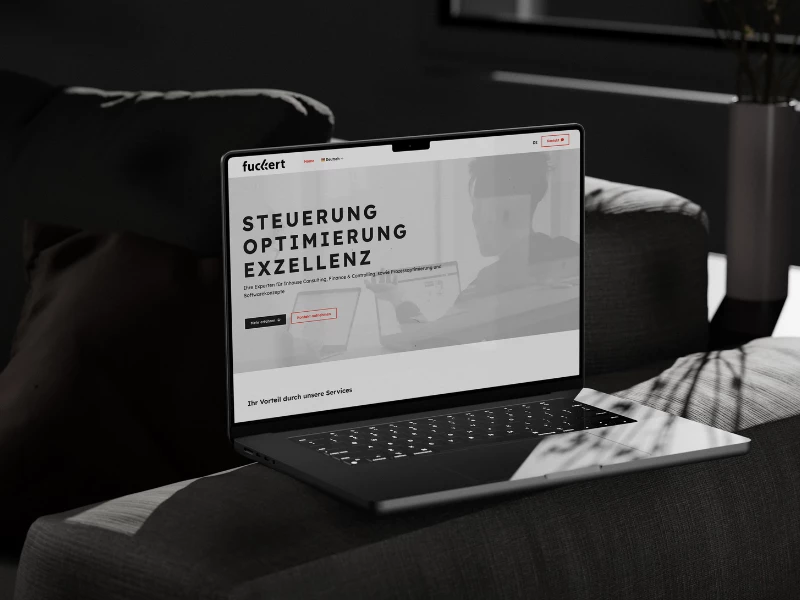 the Fuckert Consulting website by Itfits Digital GmbH.