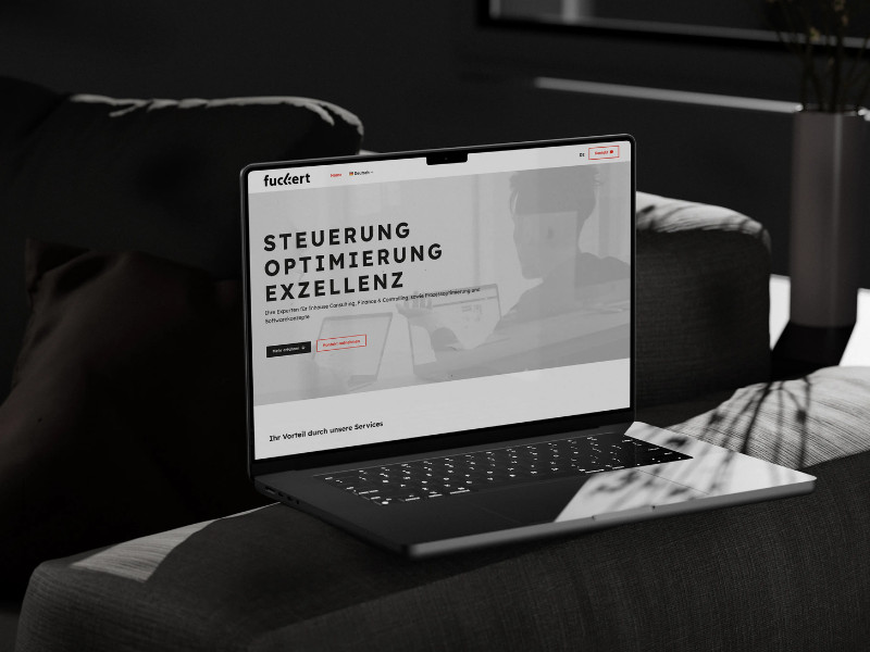 the Fuckert Consulting website by Itfits Digital GmbH.