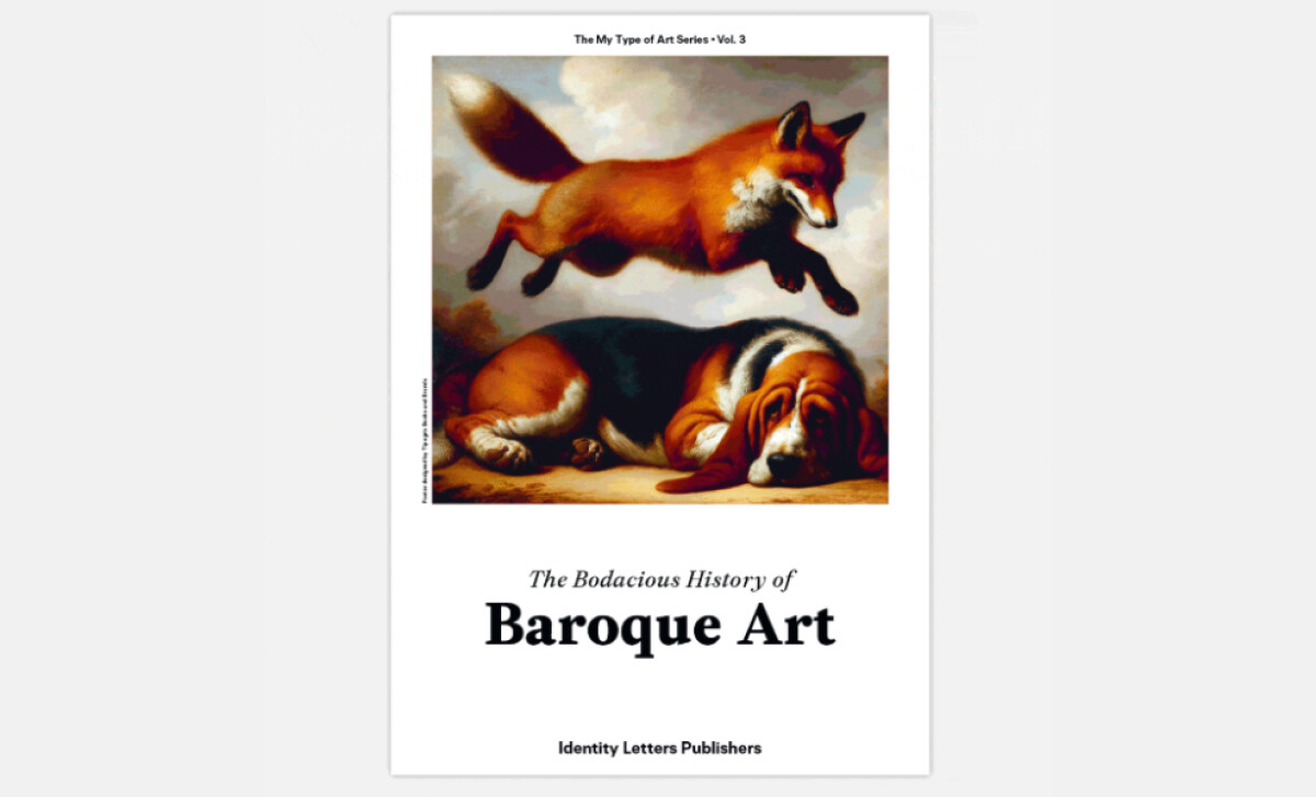 Allrounder baroque art print design by Tipogris Books and Brands.
