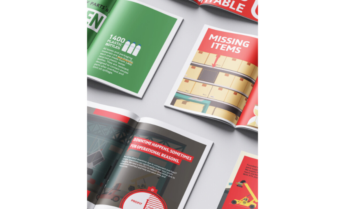 Ready Parts open spread by Lime or Lemon Studios.