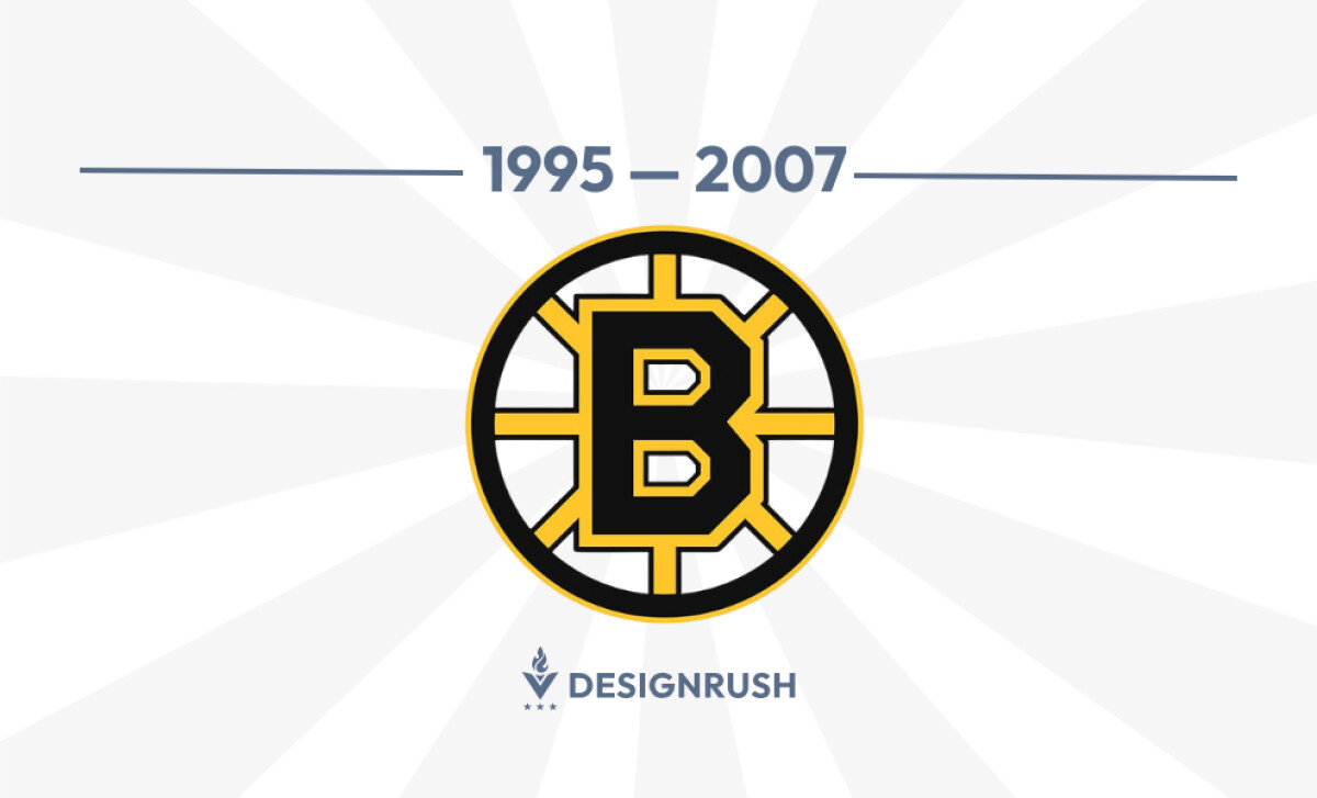 Boston Bruins Logo Design 1995-2007