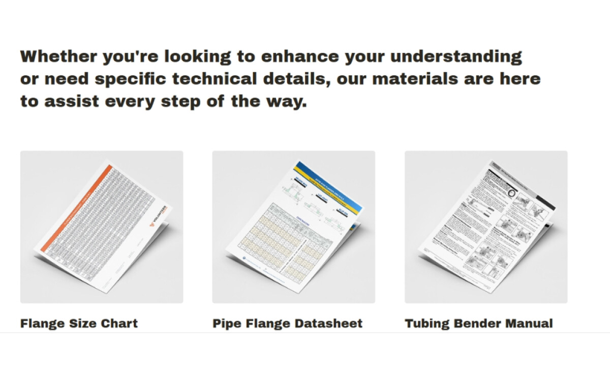 Volunteer Industrial resources section by The Studio Sullivan.