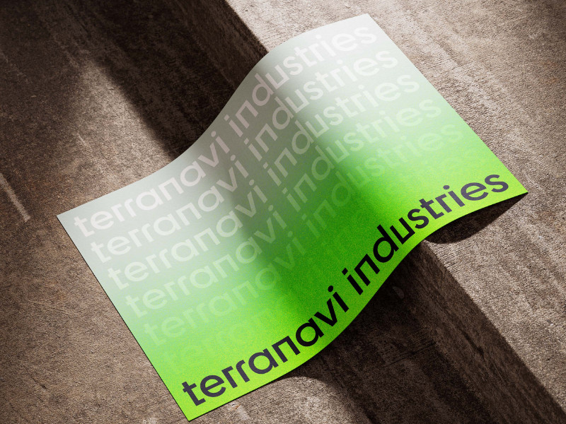 Terranavi Industries print design by Kattch.