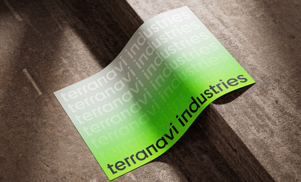 Terranavi Industries print design by Kattch.