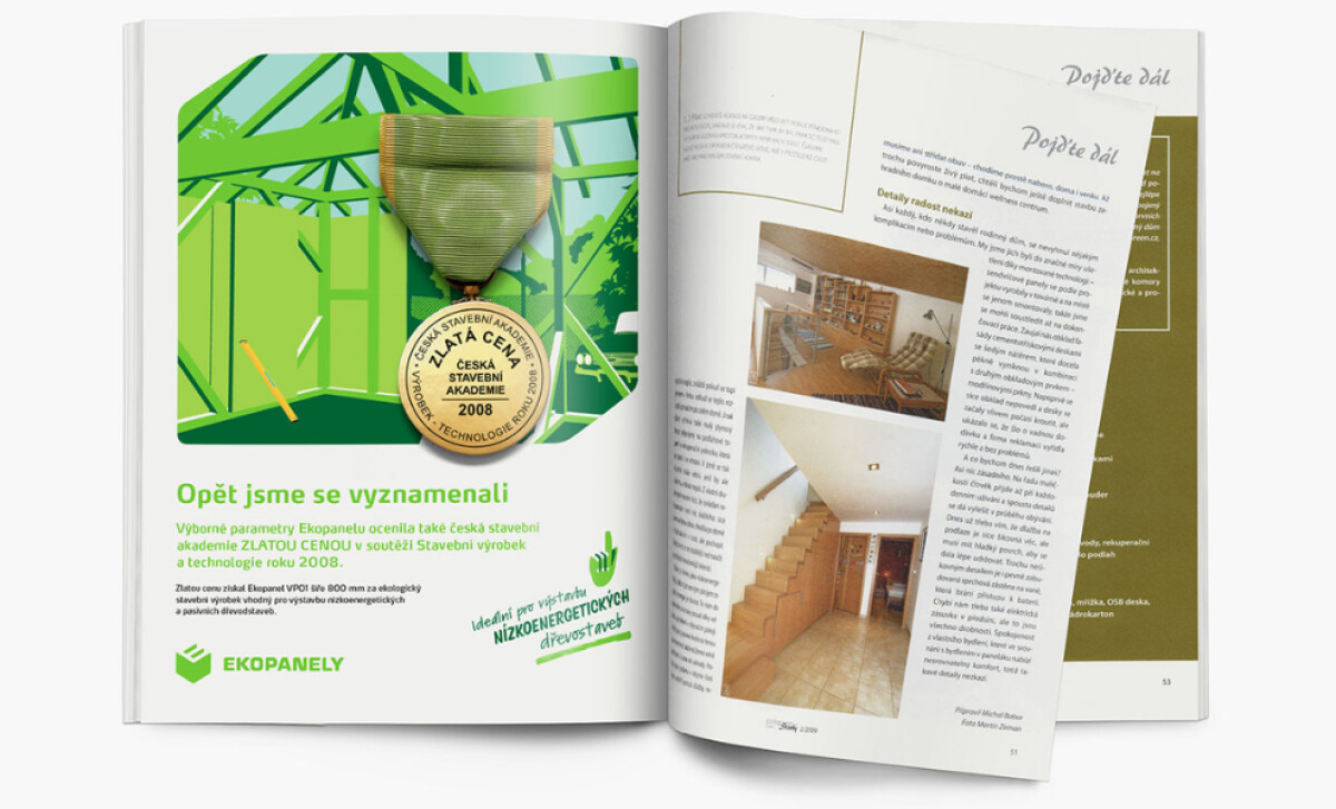 Ekopanely brochure by Burdych Pavel.