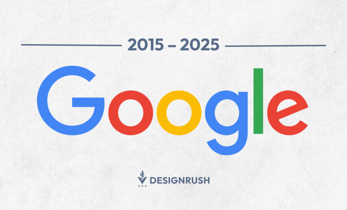Google Logo Design 2015 - 2025