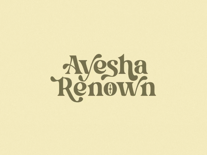 Ayesha Renown logo variation by Traian Titilincu.