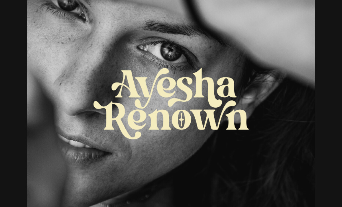 Ayesha Renown logo design by Traian Titilincu.