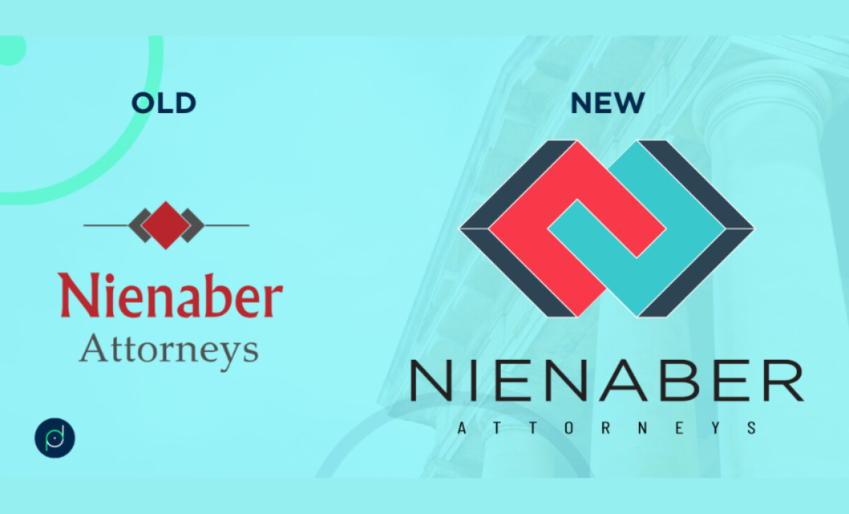 Nienaber Attorneys redesigned logo by Rydacom Designs.