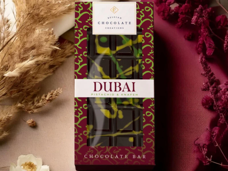 Belgian Chocolate Creations packaging design by Kirsten Graphic Design.