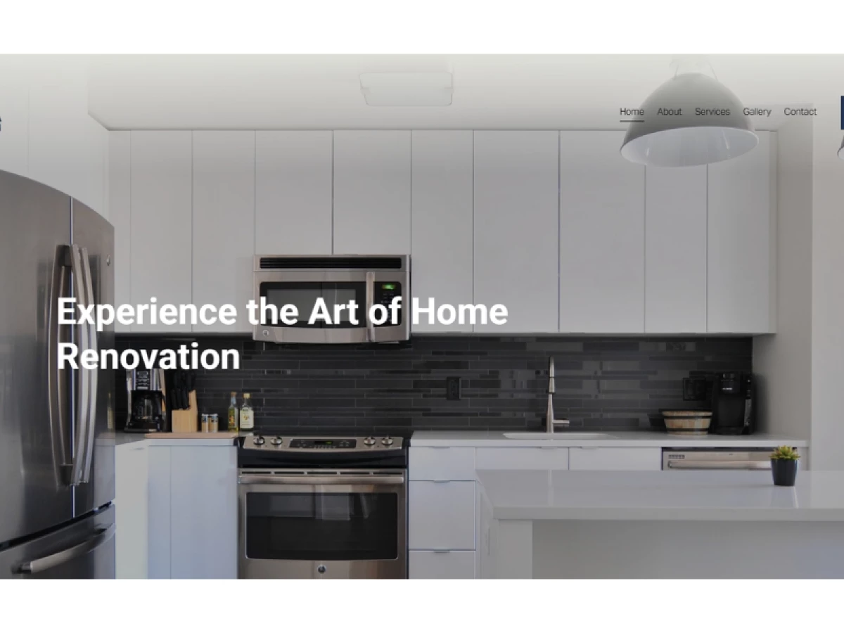 RNA Construction Home Page website design by Allegra Media.