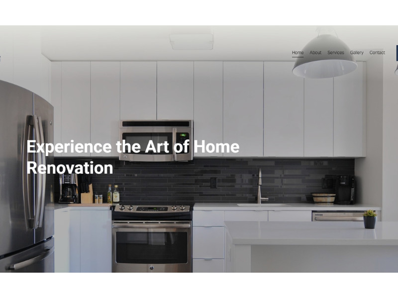 RNA Construction Home Page website design by Allegra Media.