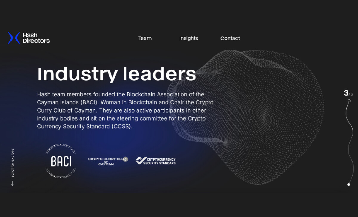 Hash Directors Scroll Guided Navigation