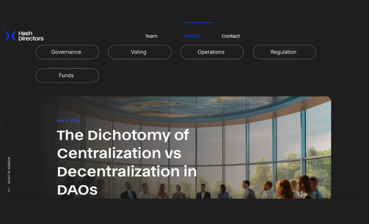 Hash Directors Interactive Modules
