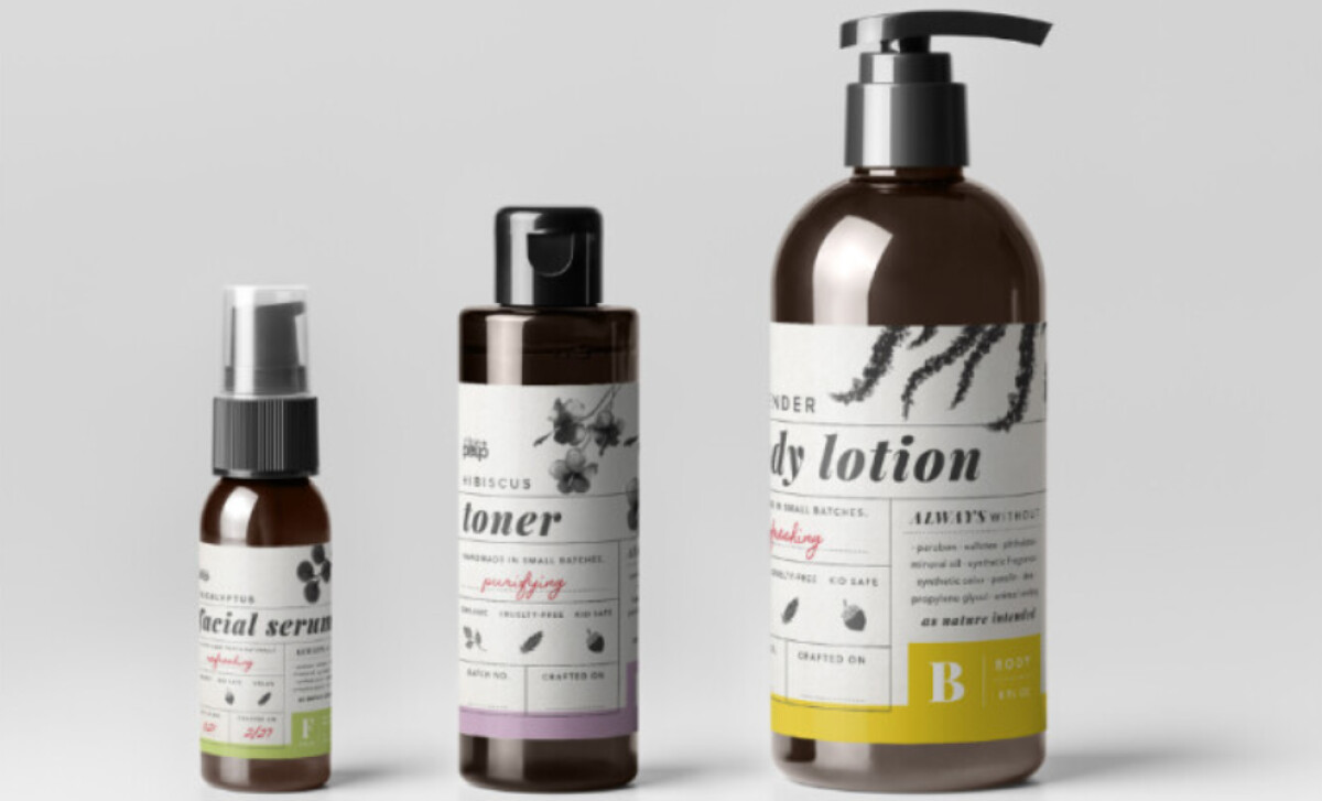 Chloe & Chad product lineup by Gyst Design.