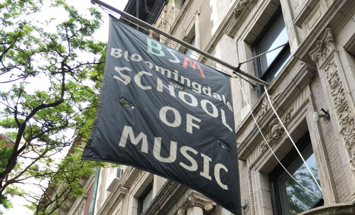Bloomingdale School of Music banner by Artisticdork Designs.