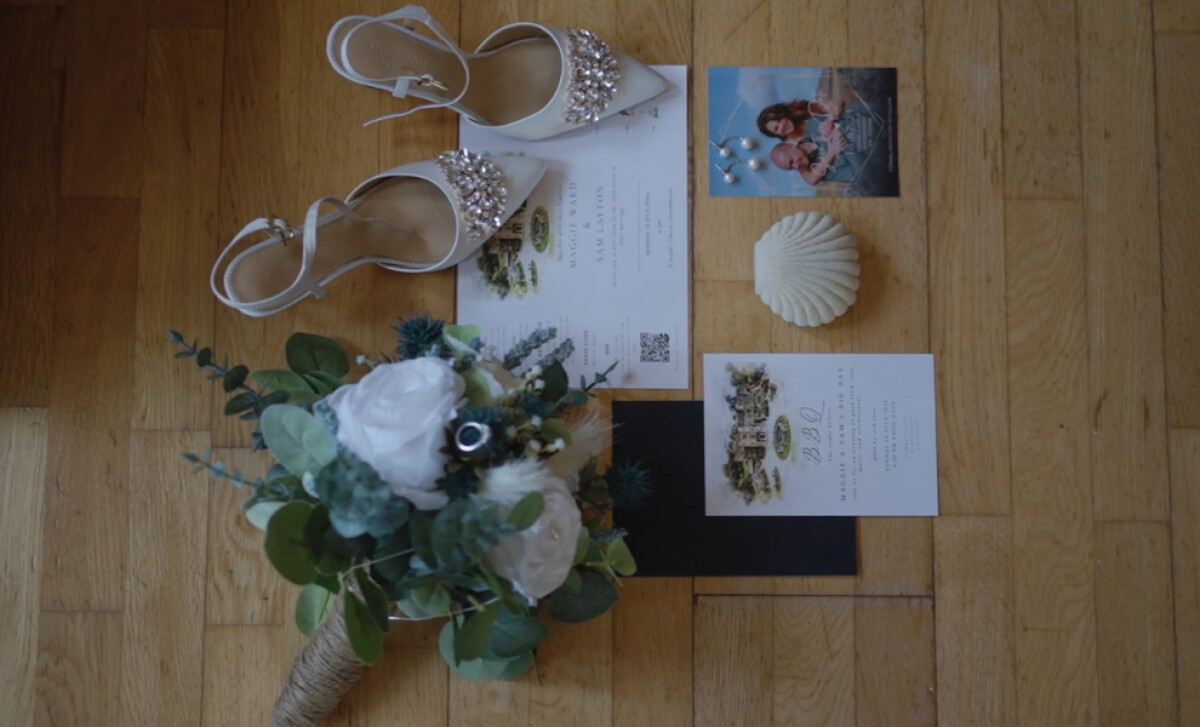 Maggie & Sam Cabra Castle Highlight Wedding Video (slide 2)