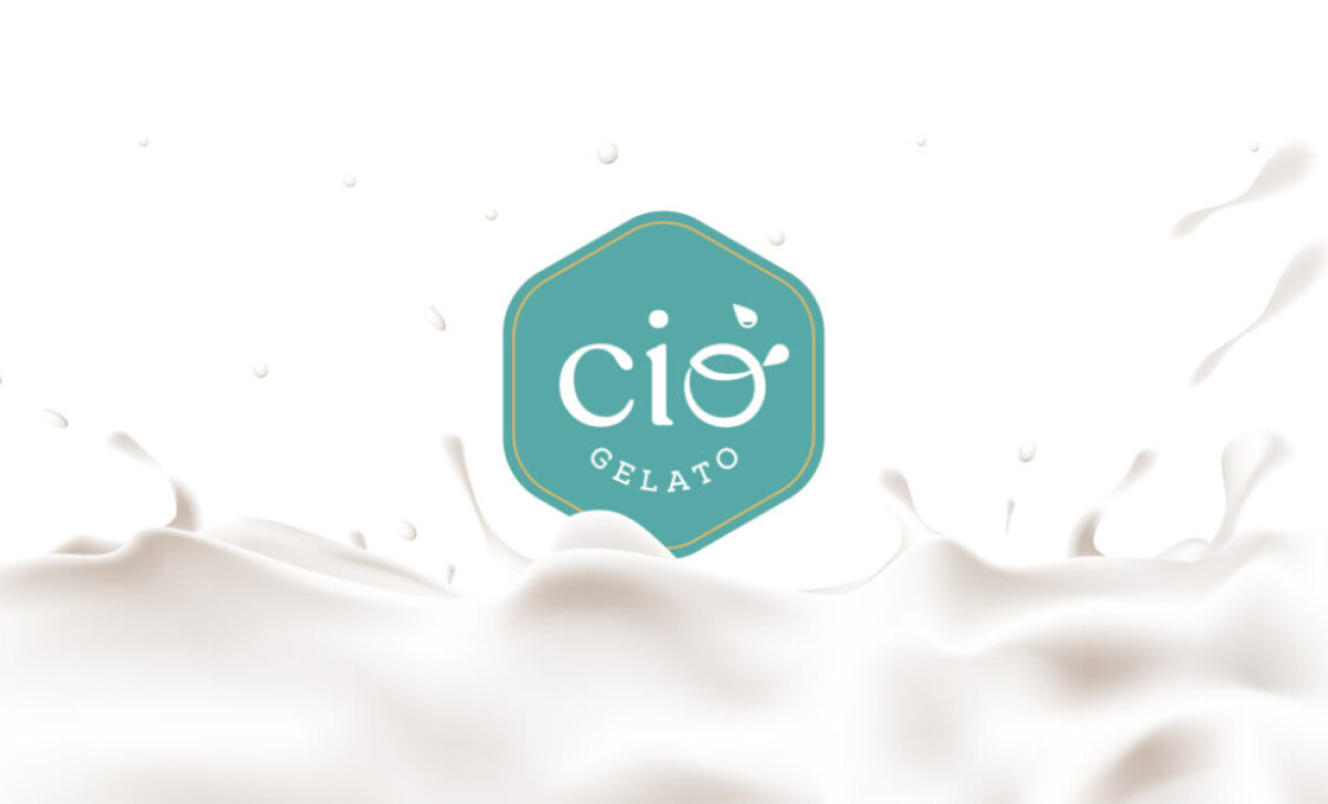 Ciò Gelato logo design by doppia R.