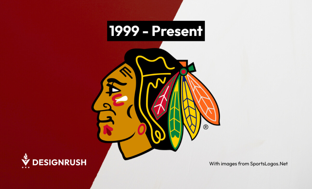Chicago Blackhawks 1999 to Present Logo Design