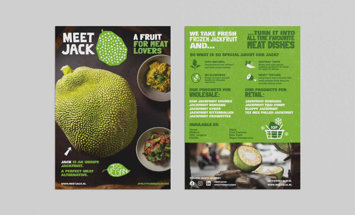 MeetJack informational flyer by A-Graphics.