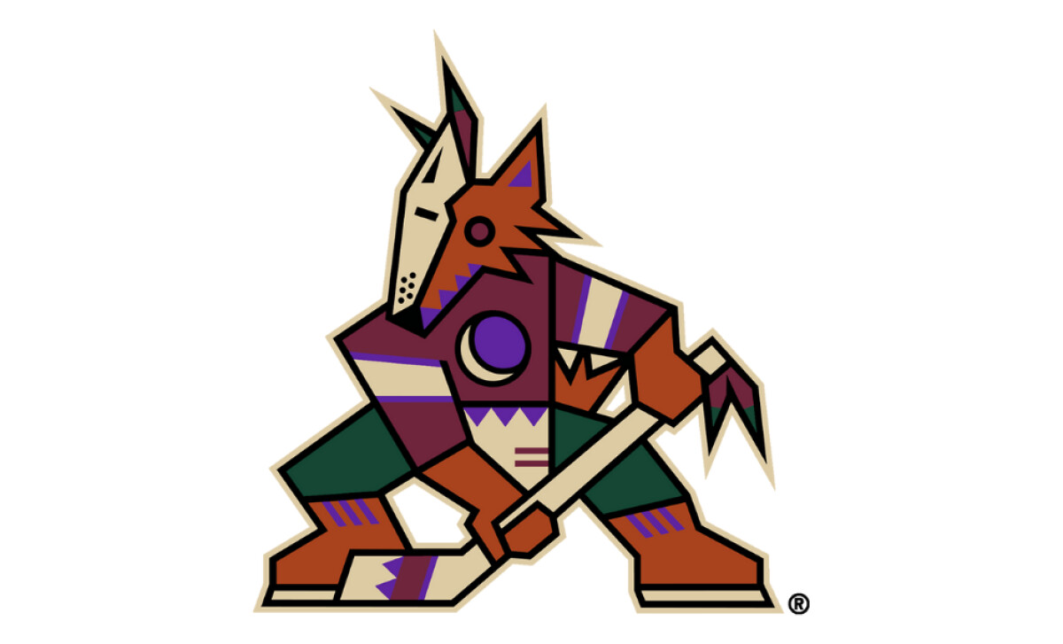 present arizona coyotes kachina logo design