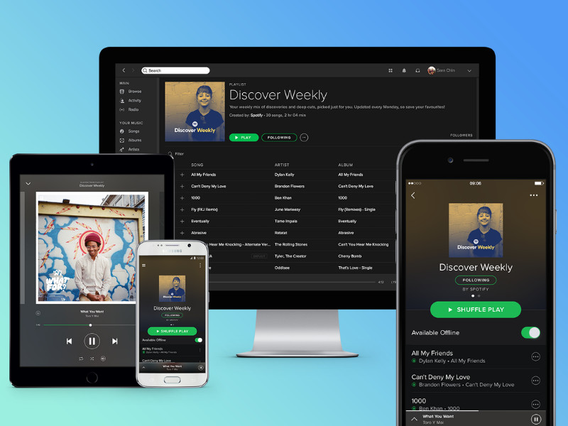 Spotify App Design