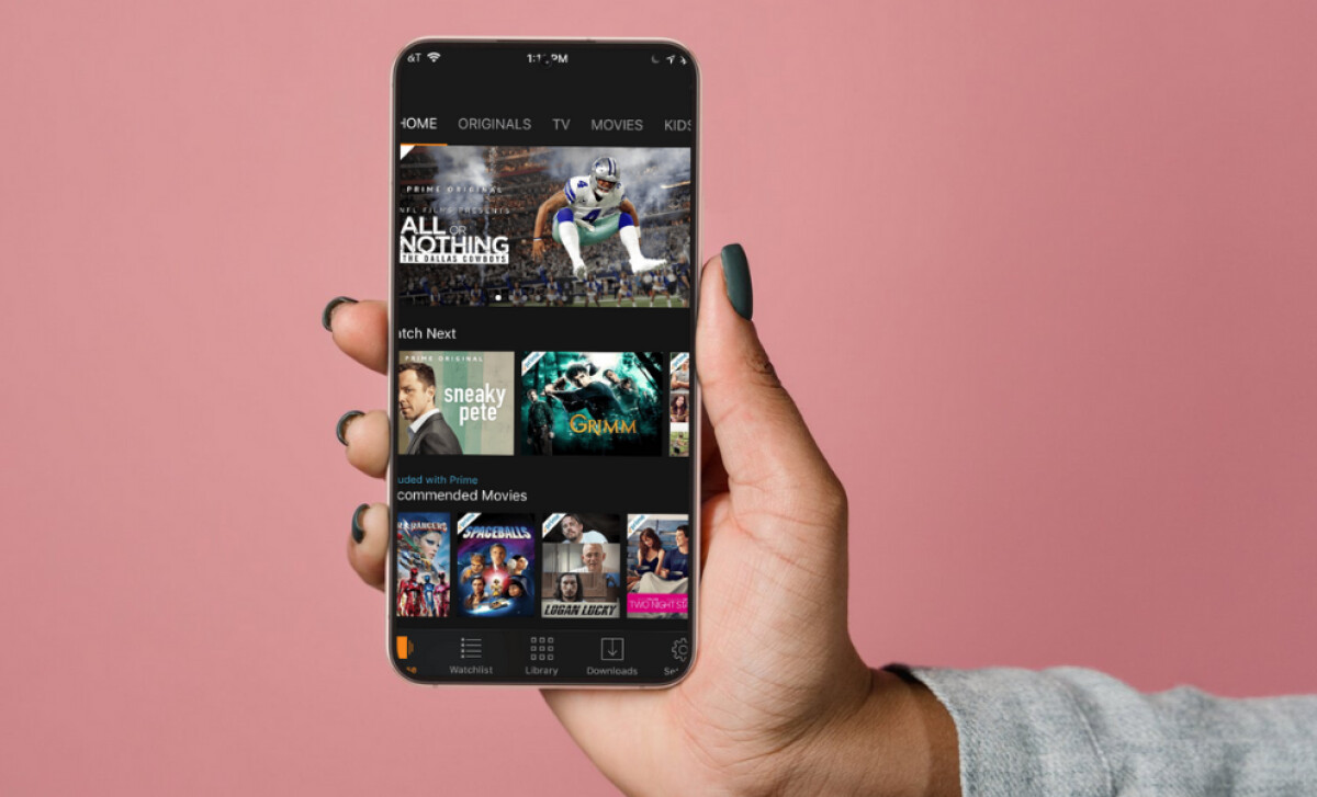 amazon prime video design app