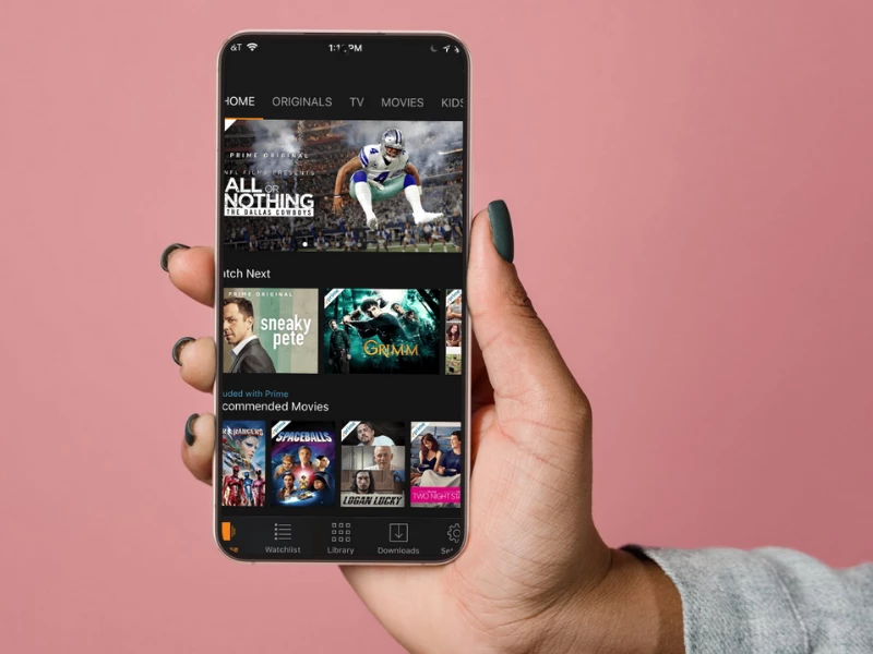 amazon prime video design app