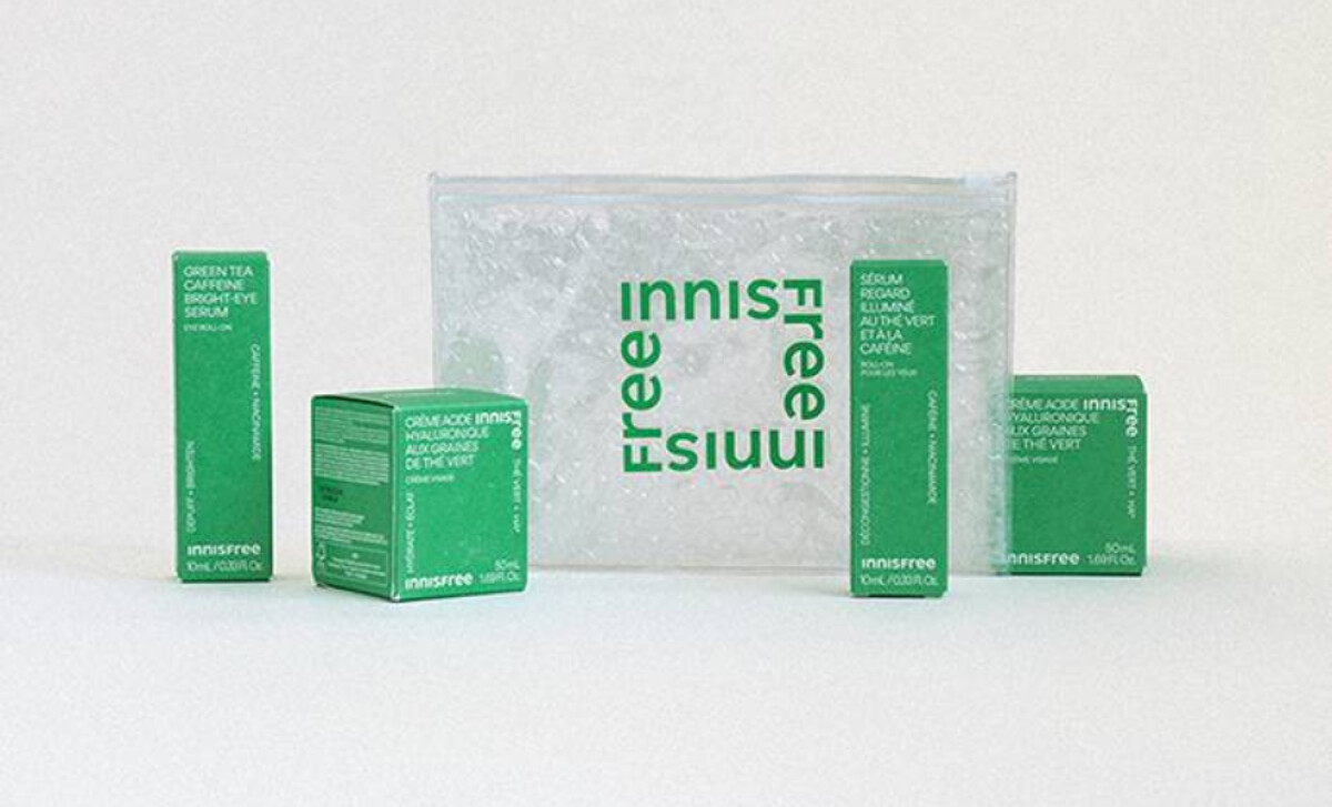 Innisfree packaging design by Gemnote.