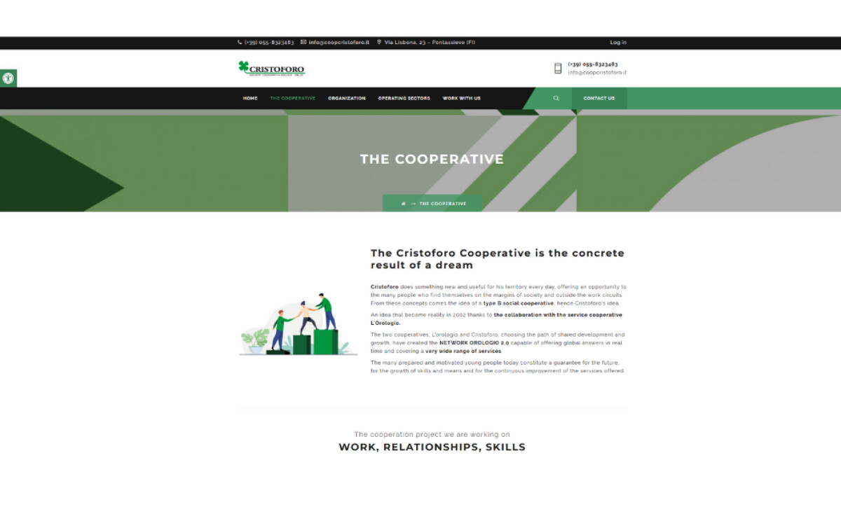 Cooperativa Cristoforo The Cooperative section by Sinaptic.