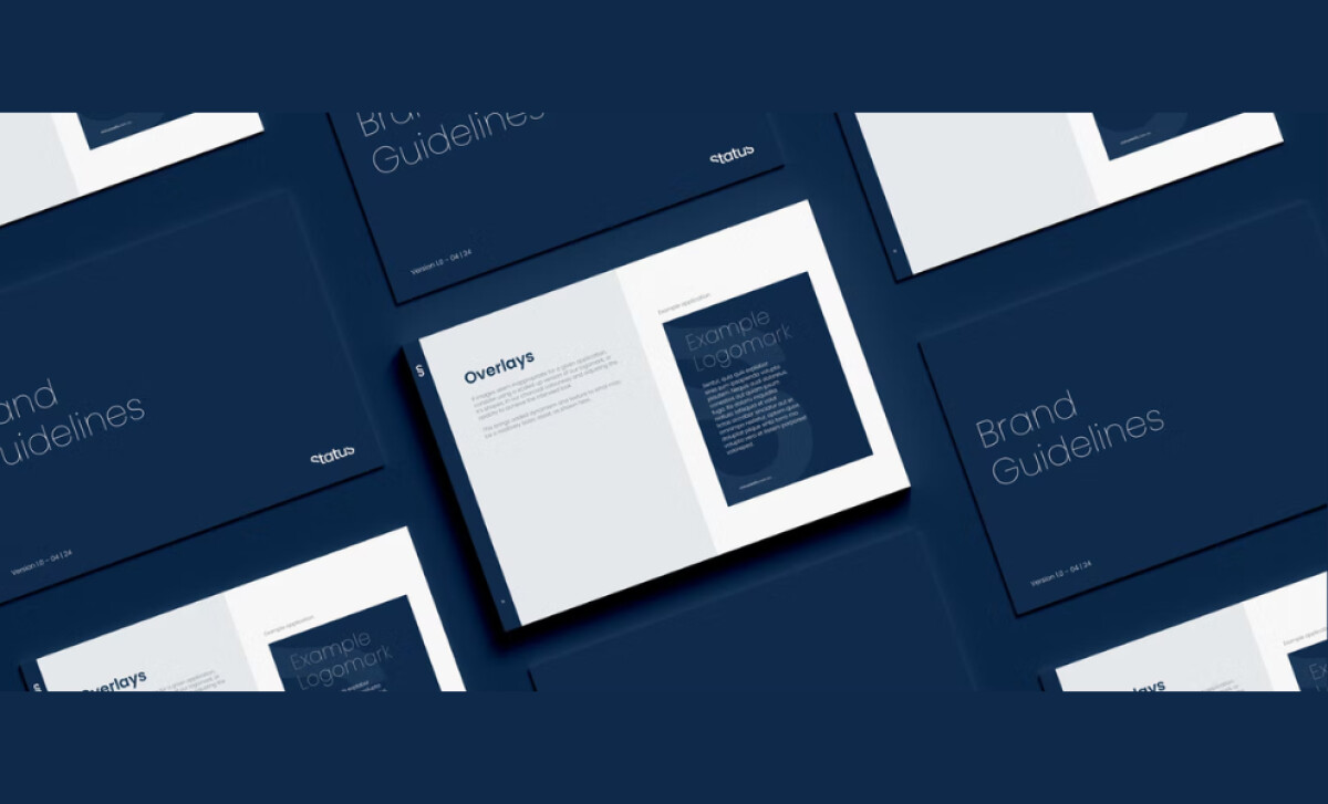 Status Realty print design by Ästhetik Studio.