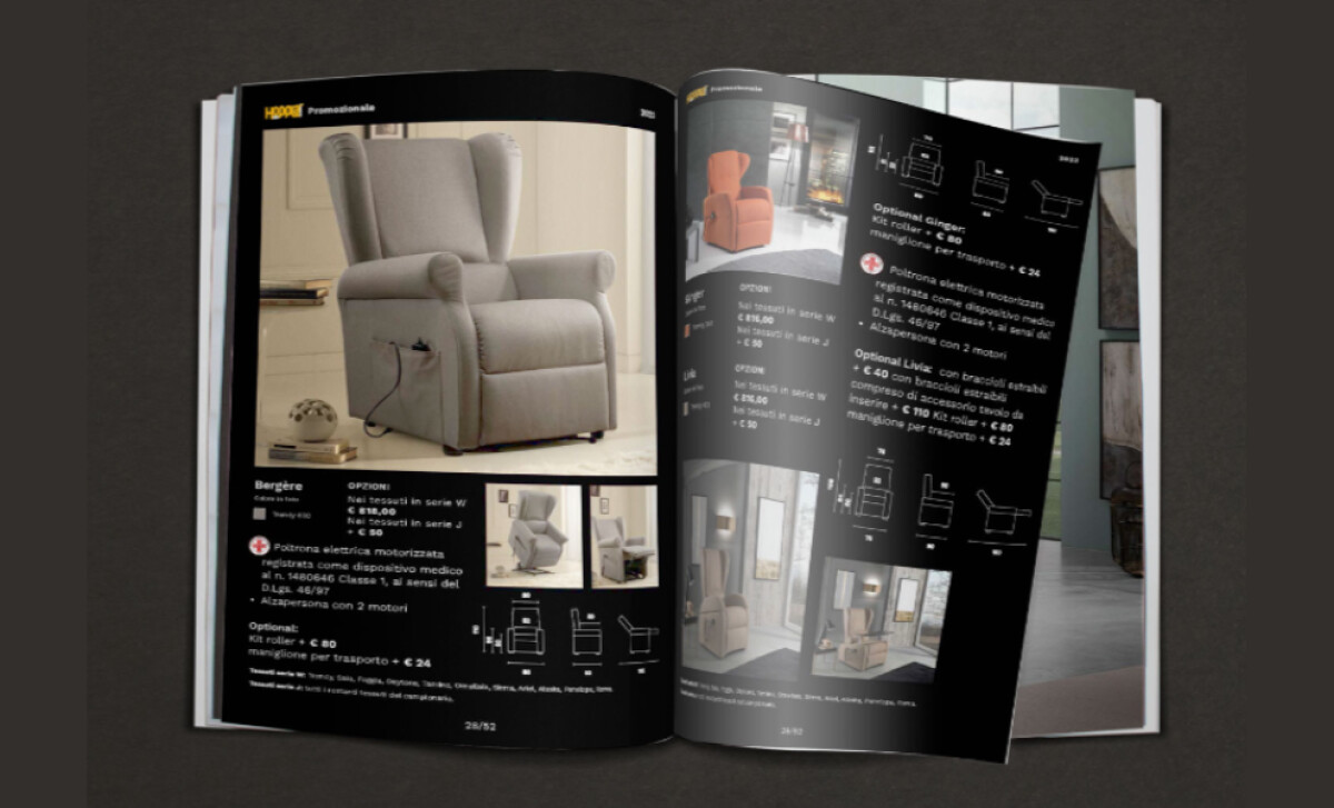 Hopplà open spread by Laura Parenti.