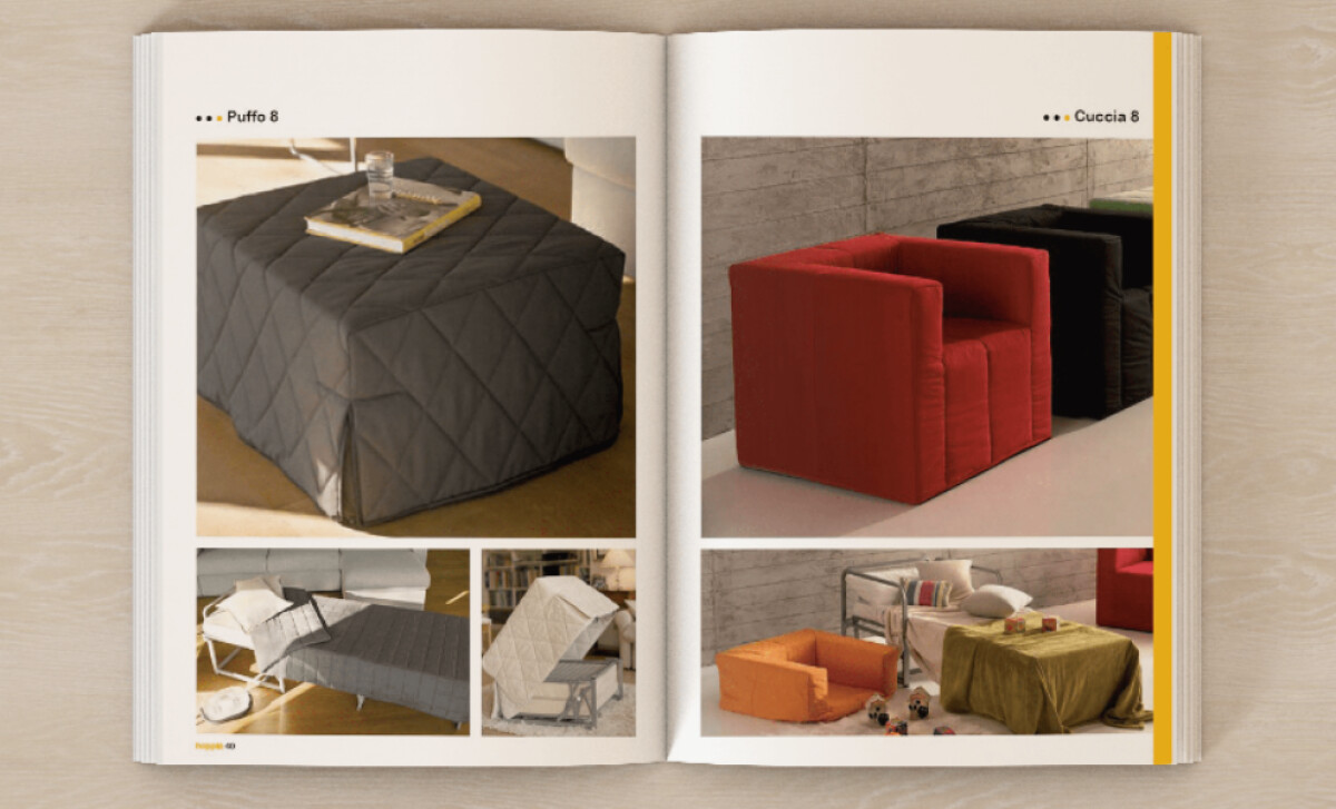 Hopplà open spread by Laura Parenti.