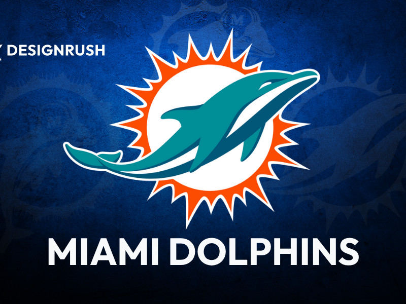 miami dolphins logo evolution