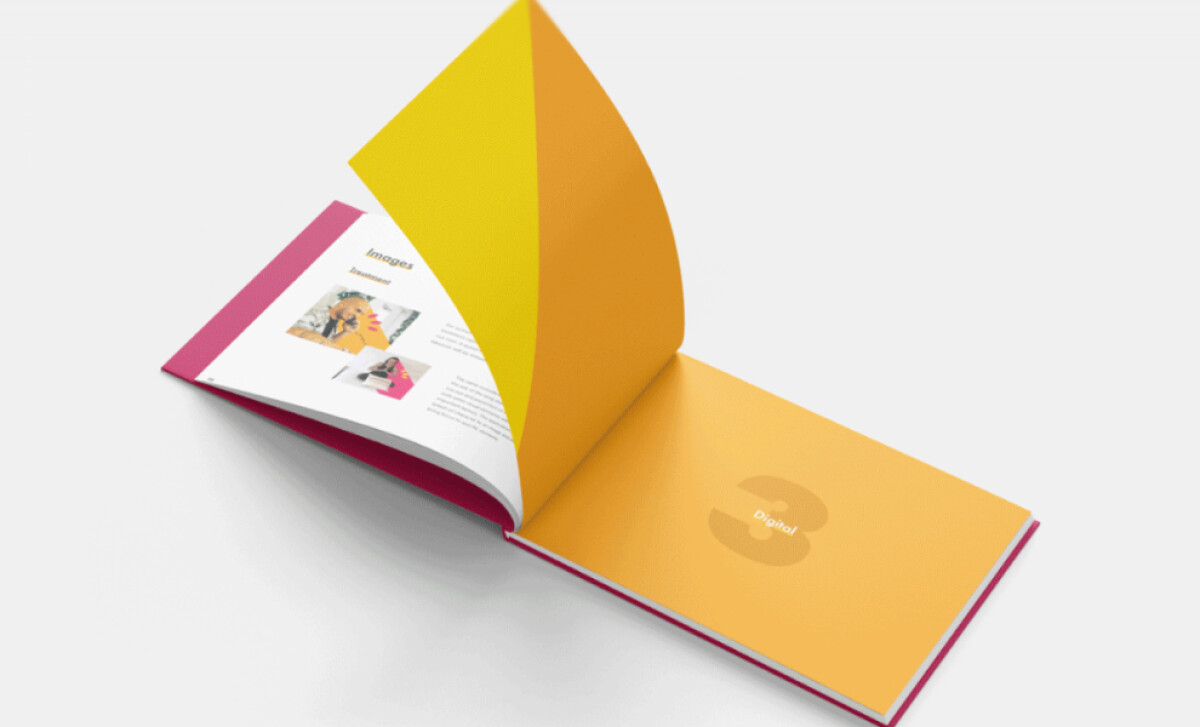 Passion Digital open spread by Studio Miele.