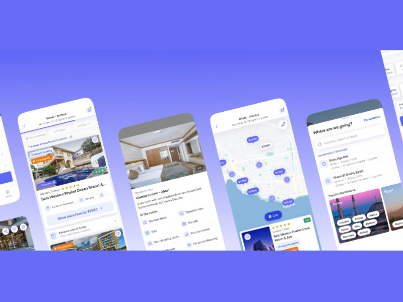 TravelGo app design by dev.family.