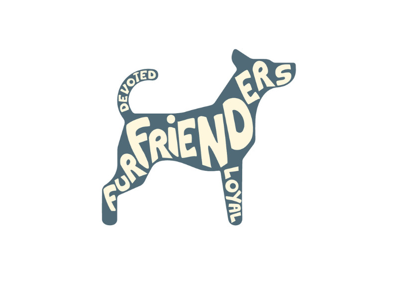 FurFrienders logo design by Tina Cernero.