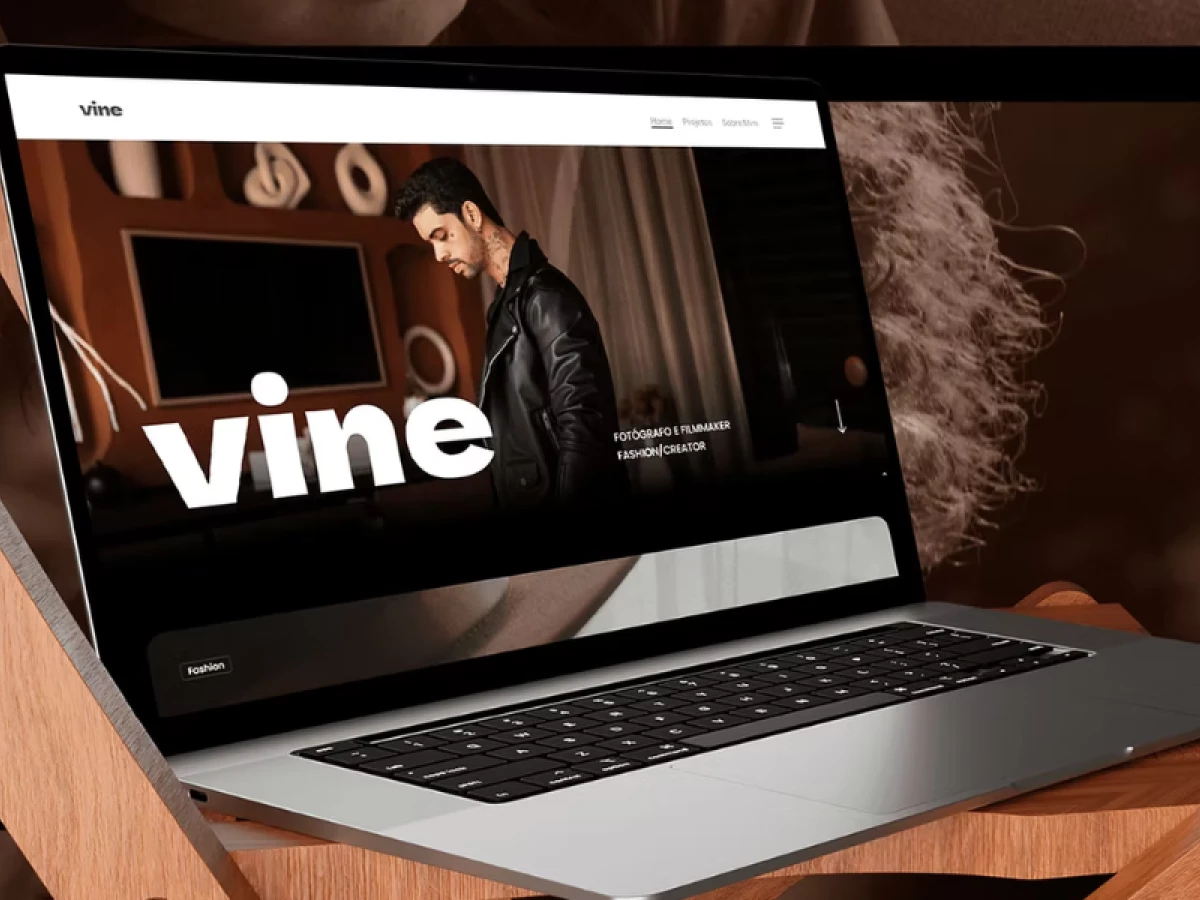 Vine website design by GVL Studio.