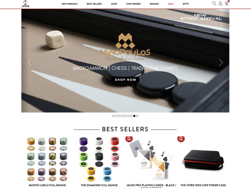 Jacks Group Australia Home Page website design by Heyvii.