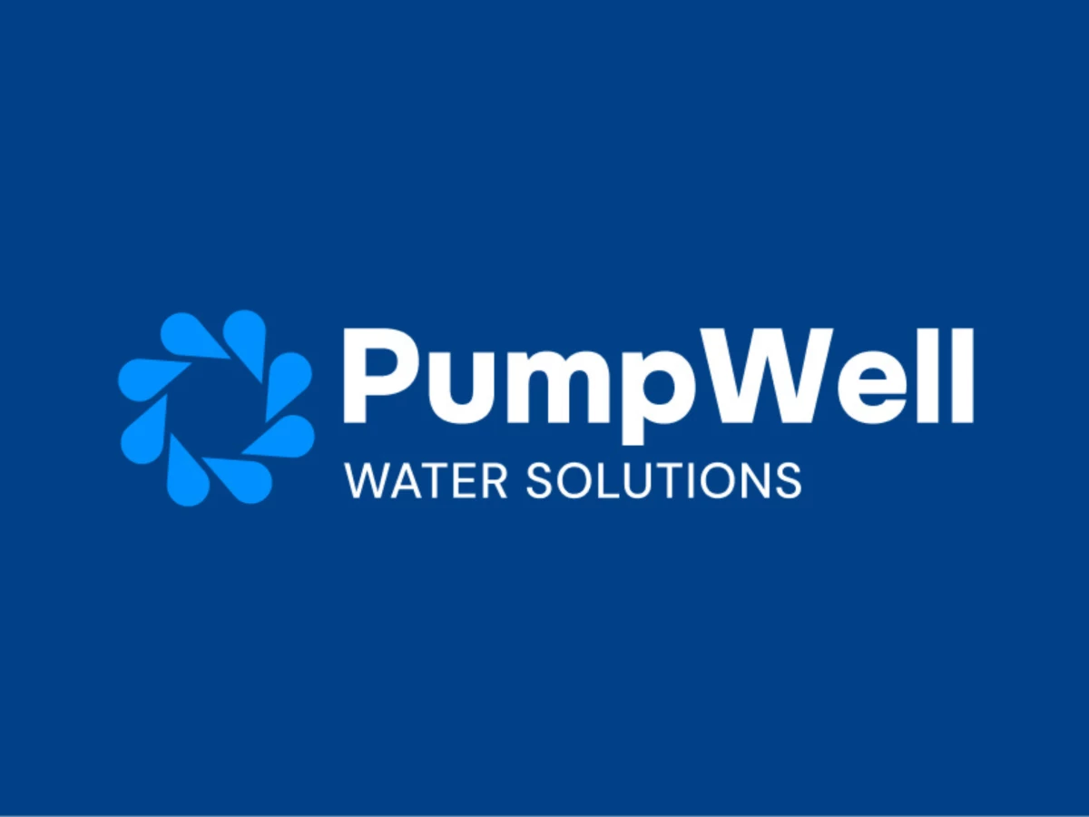 PumpWell Water Solutioons Logo Design