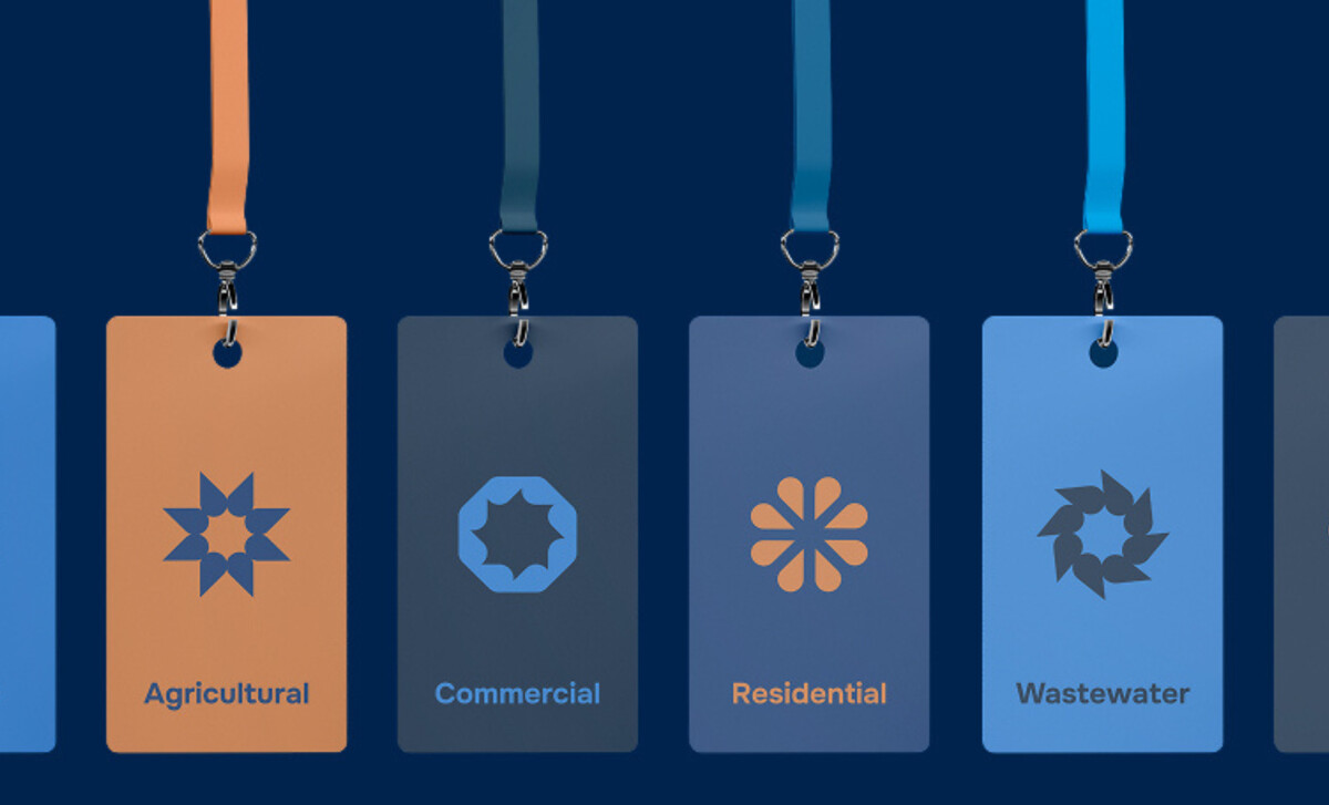 PumpWell Logo's refreshing Color Palette