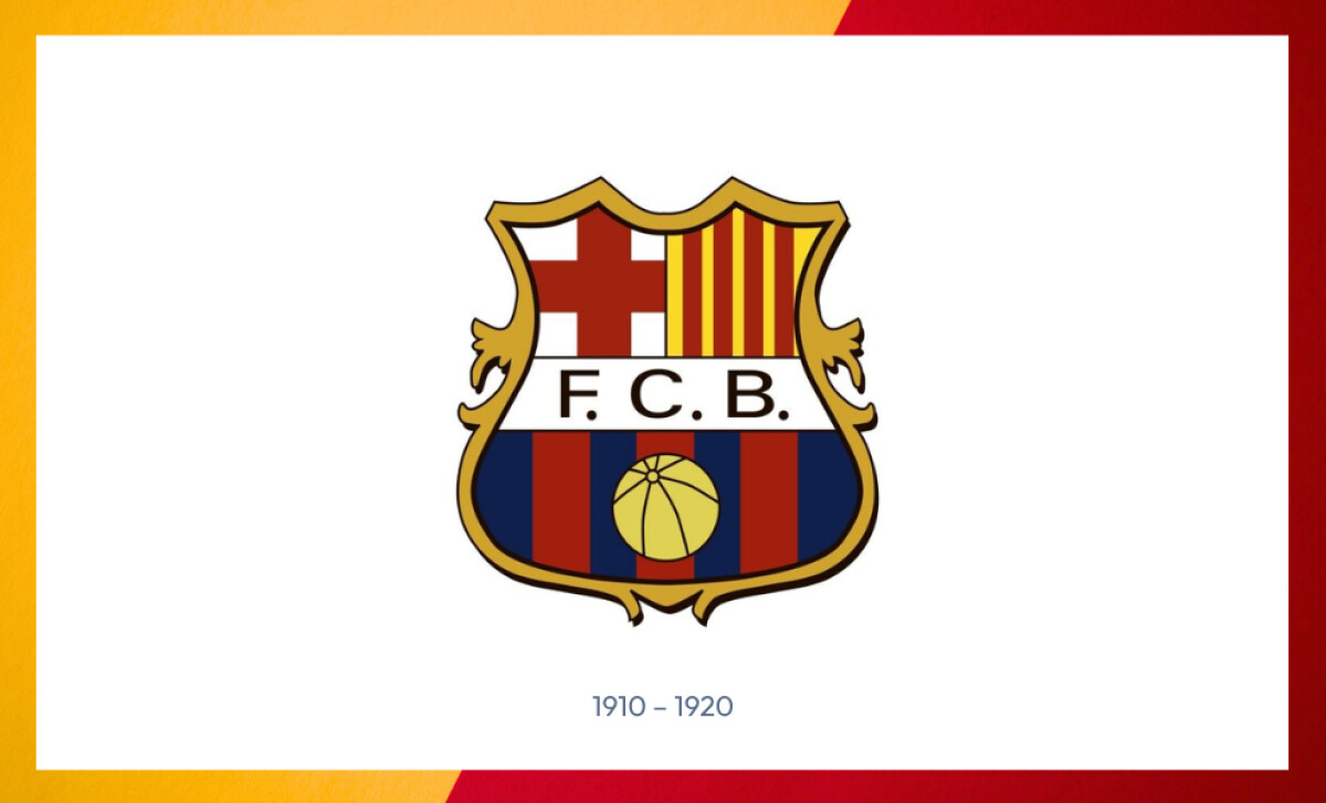 1910-1920 FC Barcelona Logo Design