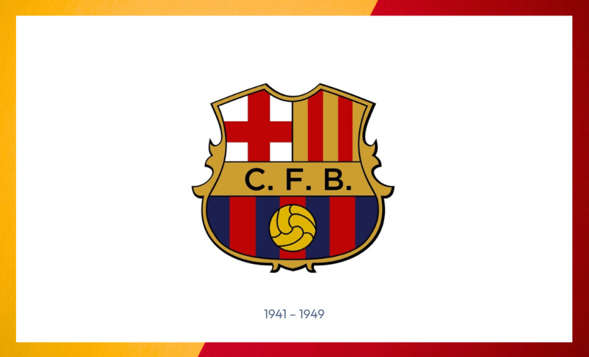 1941-1949 FC Barcelona Logo Design