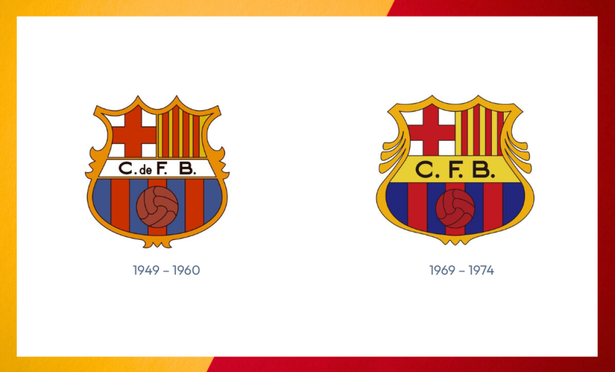 1950s-1960s FC Barcelona Logo Design