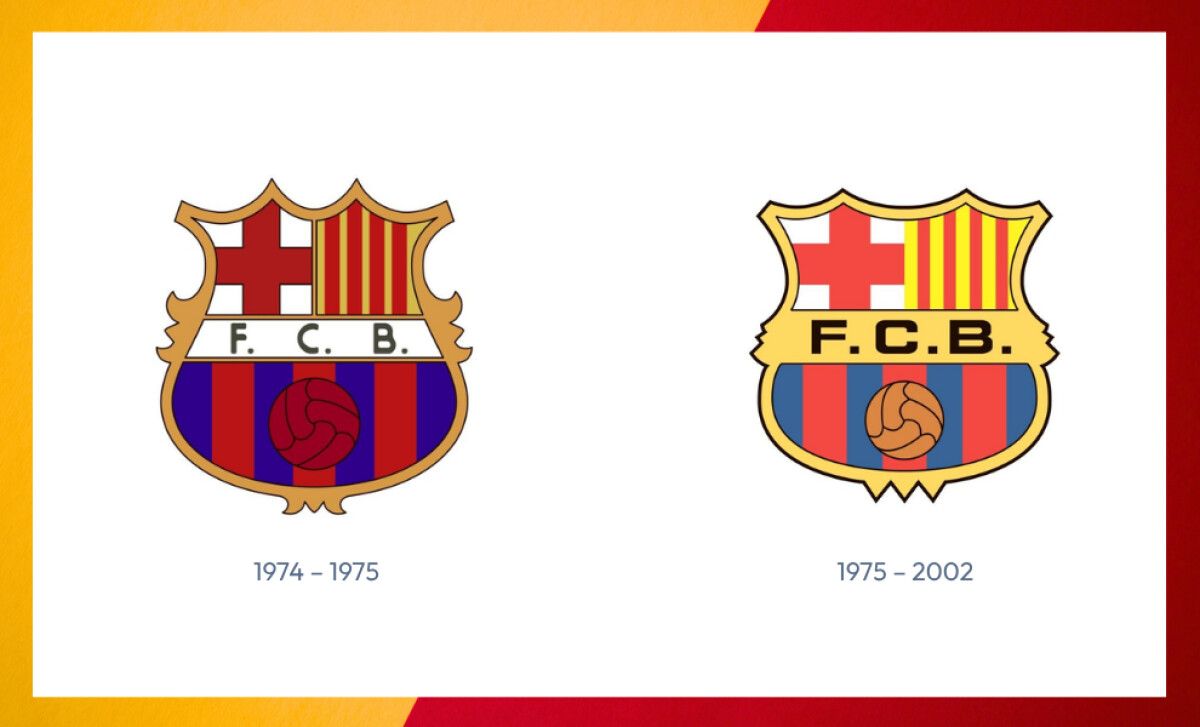1975-2002 FC Barcelona Logo Design
