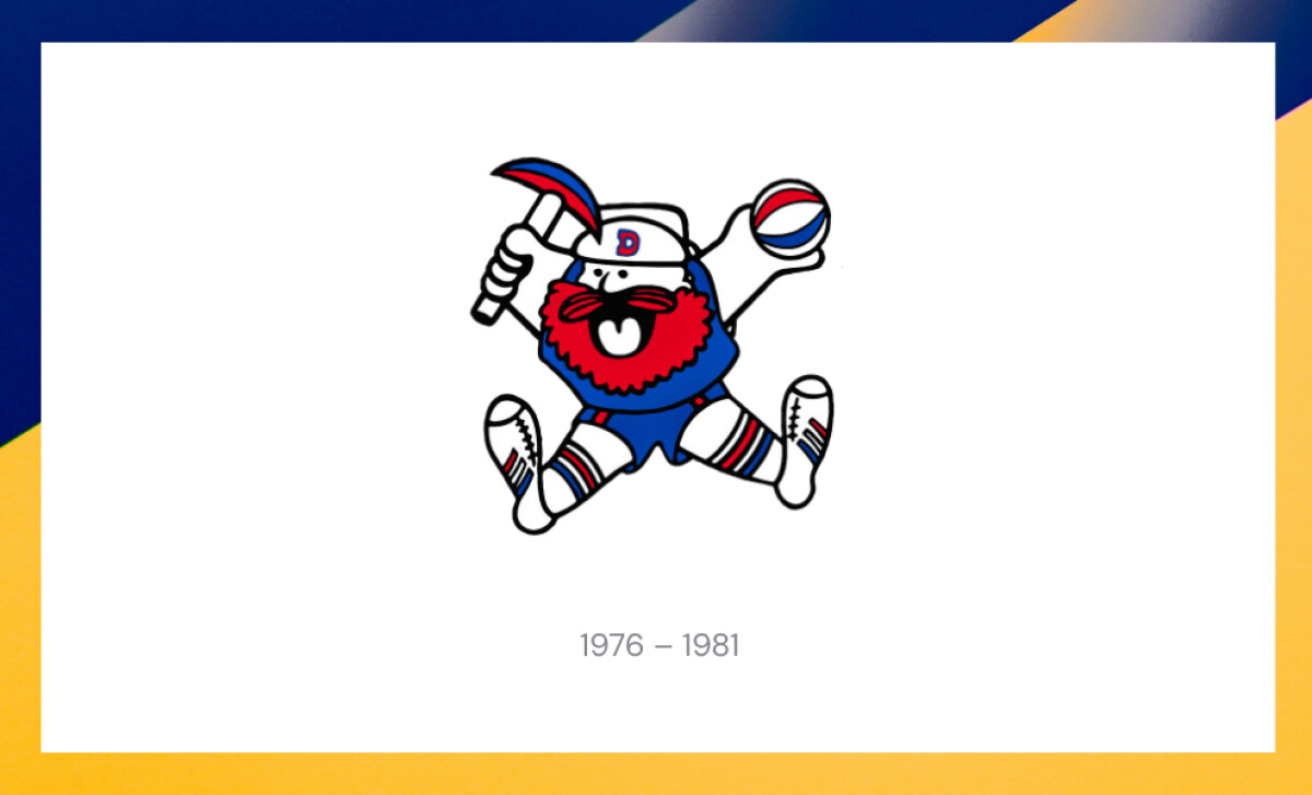 1976-1981 Denver Nuggets logo design